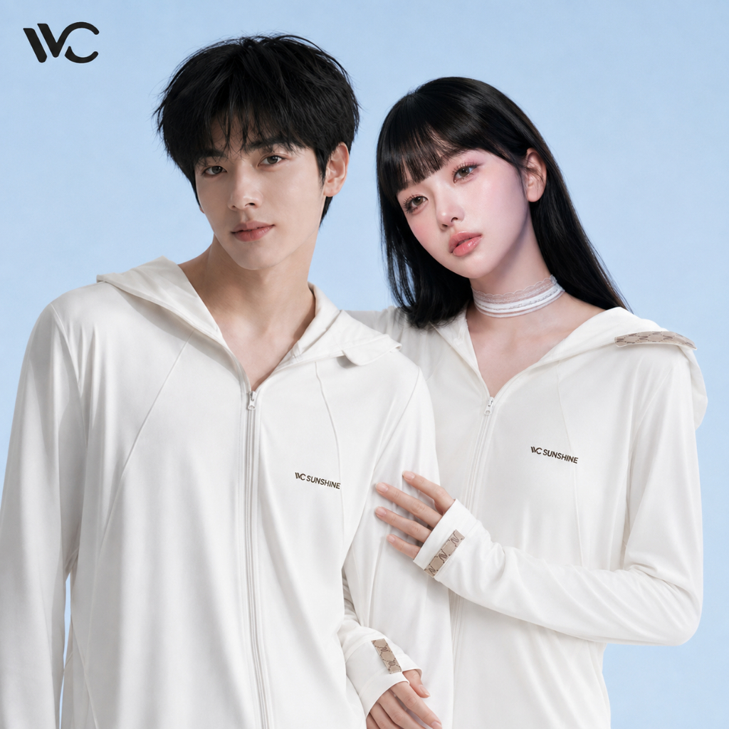 【พร้อมส่งภายในวันที่สั่ง】VVC เสื้อกันแดดผู้หญิง UPF200+ ป้องกันUV99.99% เนื้อผ้าเย็นระบายอากาศดี สวมใส่สบายสำหรับกลางแจ้ง