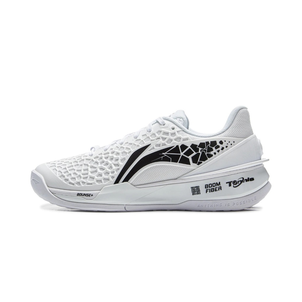 Li Ning SURPASS PRO รองเท้าเทนนิสสําหรับผู้ชายและผู้หญิงพร้อมการสะท้อนสูงน้ําหนักเบาสําหรับการแข่งขั