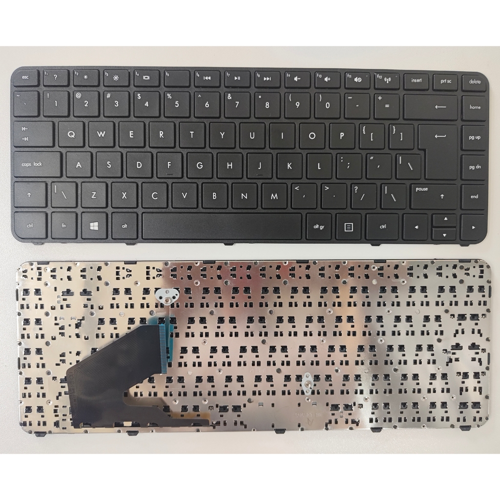 แป้นพิมพ์แล็ปท็อปสําหรับ HP Pavilion Sleekbook 14 MP-12G53US-920 697904-001 14-B001XX 14-B130US 14z-