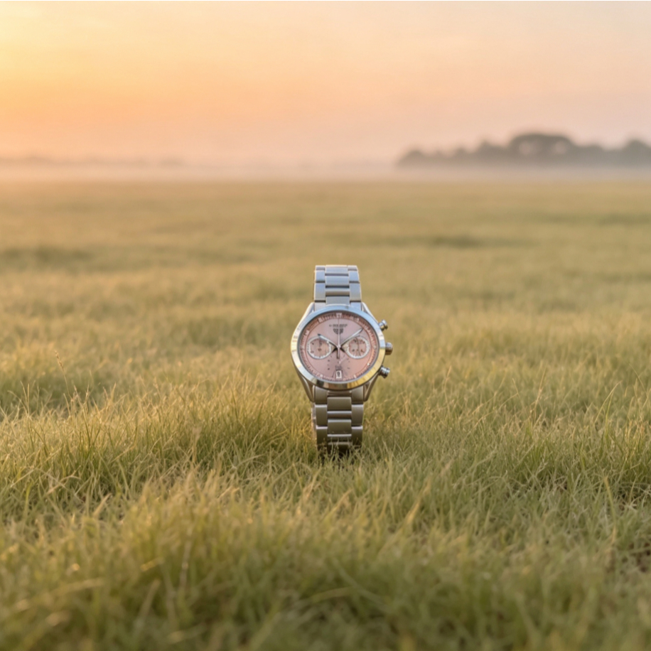 39MM-Minimalist Ladies Quartz Watch, Casual & Office Daily Use