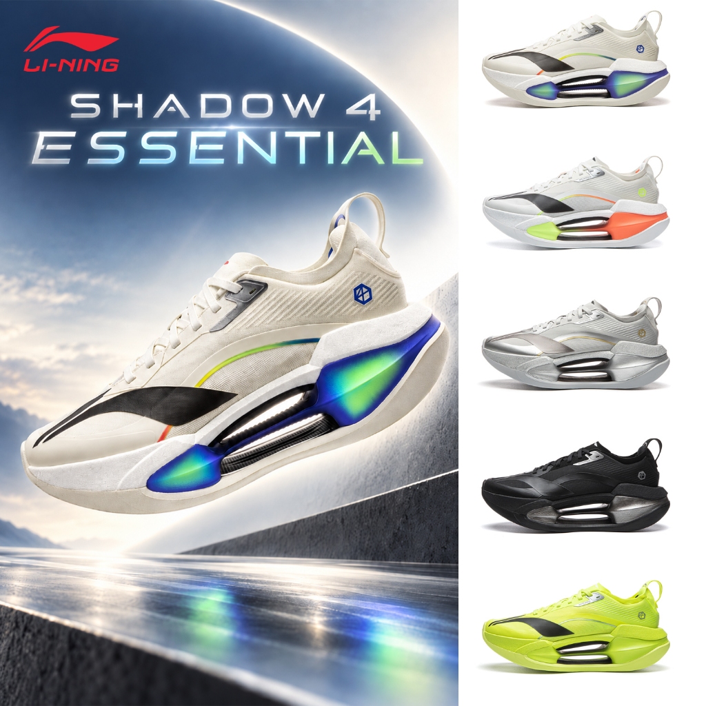 LI-NING SHADOW 4 ESSENTIAL Mens Energy Return รองเท้าวิ่ง ARRW007 Legit Official Store