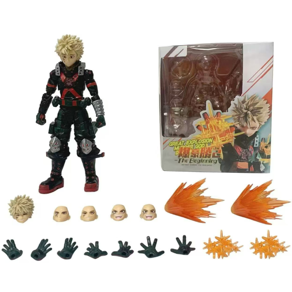 SHF My Hero Academia KATSUKI BAKUGO จุดเริ่มต้นอะนิเมะรูปการกระทําของเล่น