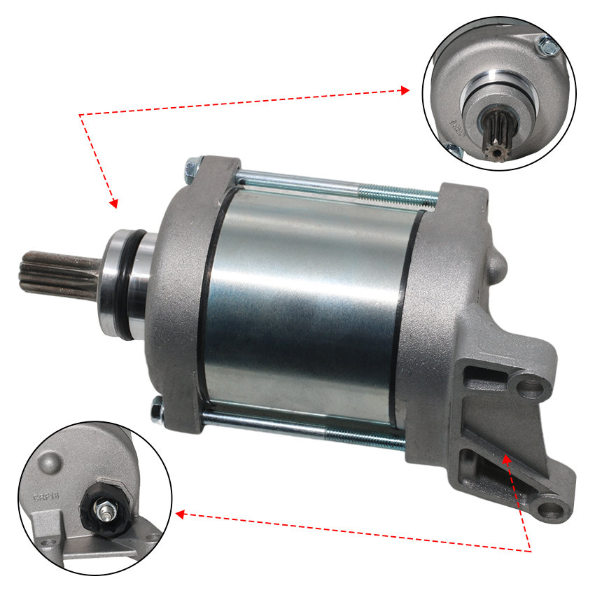 รถจักรยานยนต์ Starter Moto สําหรับ Yamaha 18P-8189-00 Yamaha YFZ450 YFZ450R (18P รุ่น)2009 Yamaha YF