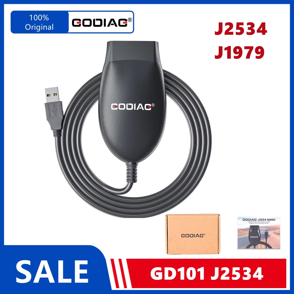 ⭐⭐⭐GODIAG GD101 J2534 ใช้งานร่วมกับ J2534 Passthru & ELM327 Diagnose J1979 ยานพาหนะที่เข้ากันได้โหมด