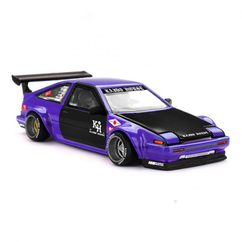 Mini GT x Kaido House KHMG254 1/64 Toyota AE86 Sprinter Trueno TOUGE V1 Diecast Scale รถโมเดล