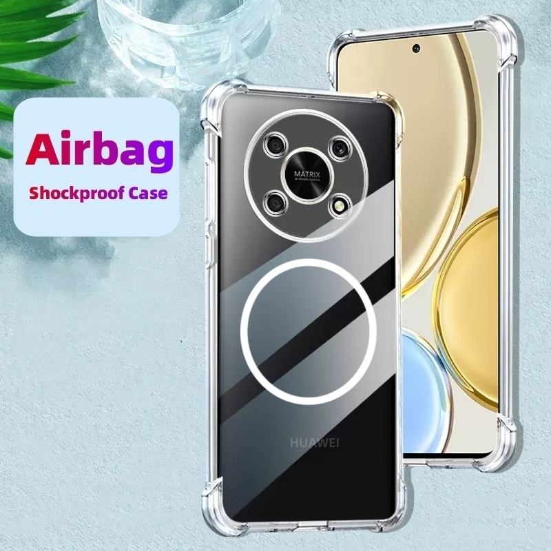 แม่เหล็กกันกระแทกสําหรับ Huawei Nova Y90 Y91 Y74 Y73 Y72s Y72 Y61 Y62 Plus Y63 Y71 Y70 Plus Anti-fal