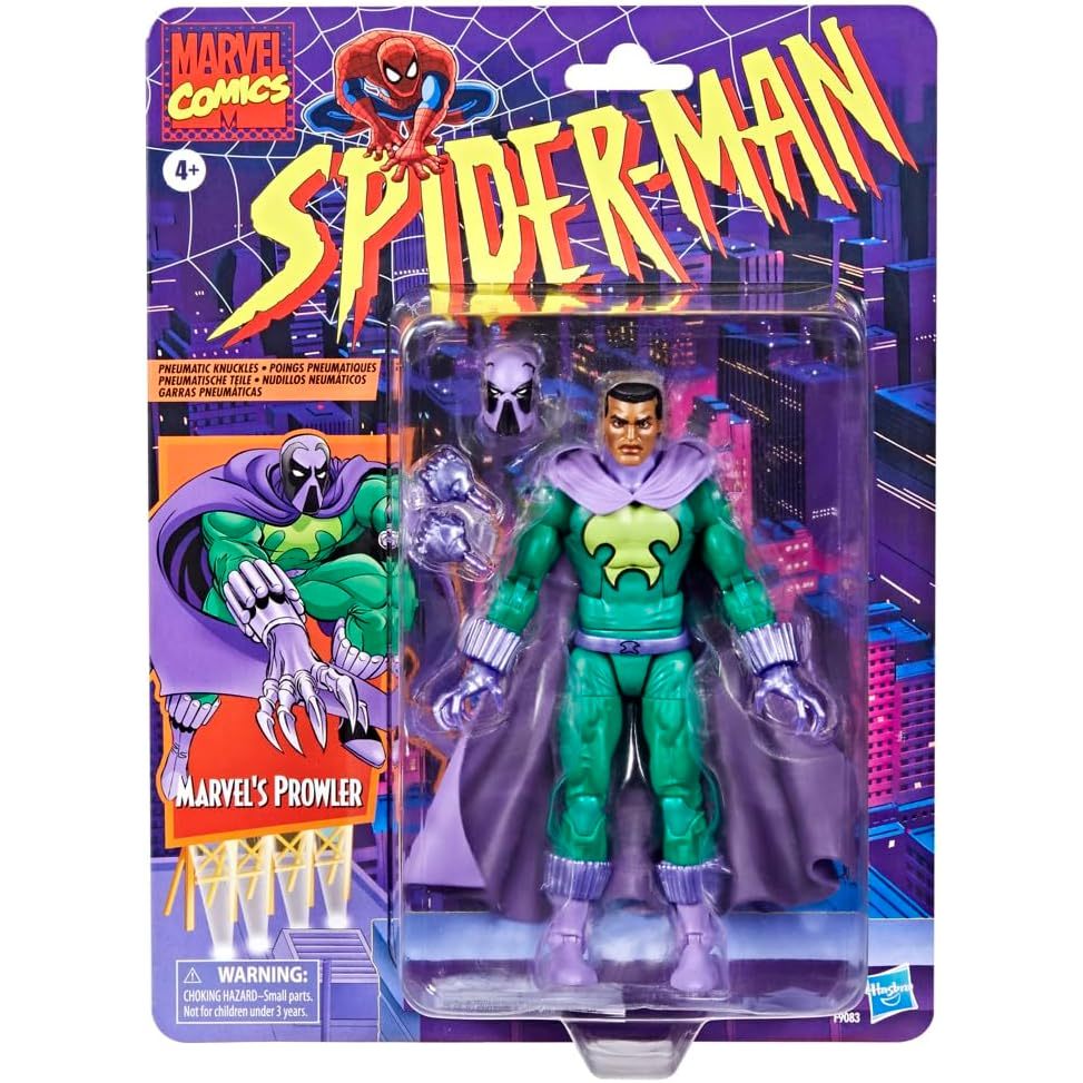 Marvel Legends Series Marvels Prowler, Spider-Man: The Animated Series 15-cm Action Figure F9083