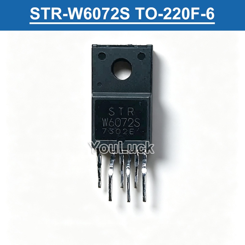 1 PC STR W6072S STRW6072S STR-W6072S TO-220F-6 Off-Line PWM Controller ชิป IC ใหม่เดิม
