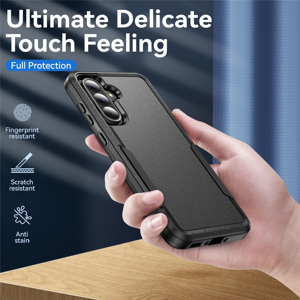SAMSUNG Anti-Shock Matte Armorเคสโทรศัพท์สําหรับSamsung A56 5G A52 A52S A16 5G A57 A55 A36 ฝาครอบโทรศัพท์มือถือกันกระแทก