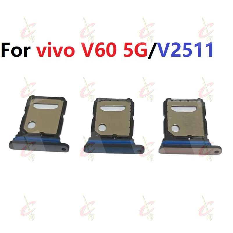 ที่วางถาดซิมการ์ดสําหรับ VIVO V60 5G V2511