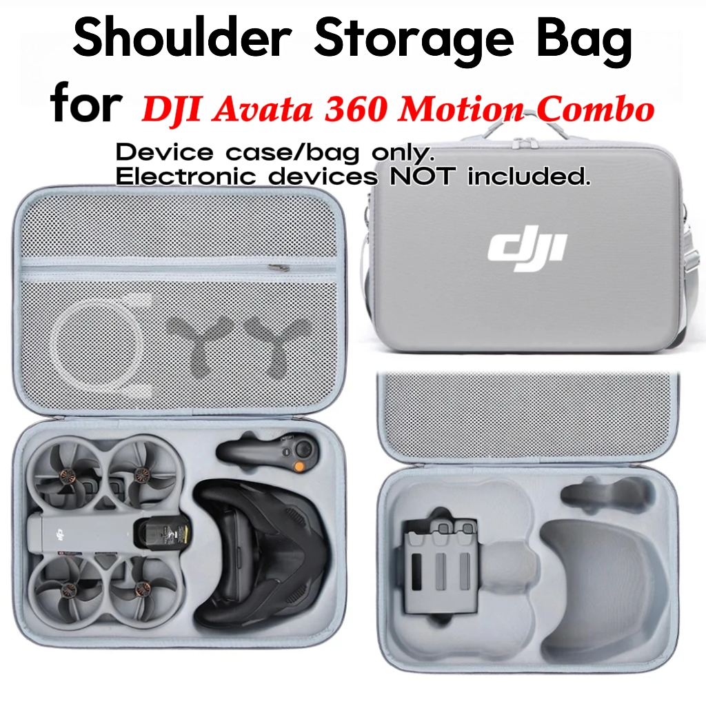 กระเป๋าเก็บสำหรับ DJI Avata 360 Motion Fly More Combo ทนทานกันรอย