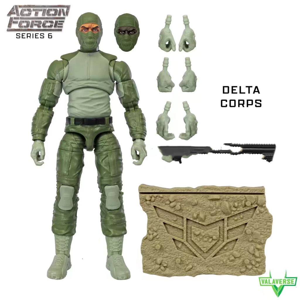 Action Force Doll Delta Corps รูปประกบ
