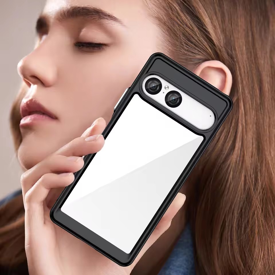 สําหรับ Sony Xperia 10 VII Xperia 10 V ปกหลัง Capas กรอบสีกันชนโทรศัพท์กันกระแทกเคสใสสําหรับ Xperia 