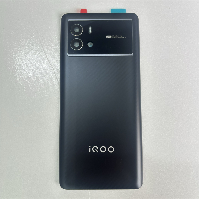 ฝาหลังสําหรับ vivo iQOO 9 (จีน) ฝาหลังแบตเตอรี่ด้านหลังพร้อมการเปลี่ยนซ่อมเลนส์