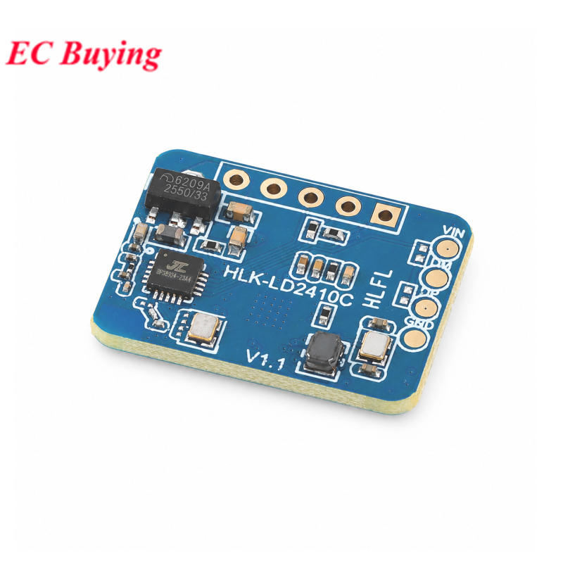 Hi-Link LD2410C HLK-LD2410C Human Presence Sensor มิลลิเมตร Wave Radar Sensing โมดูล Heartbeat Detec