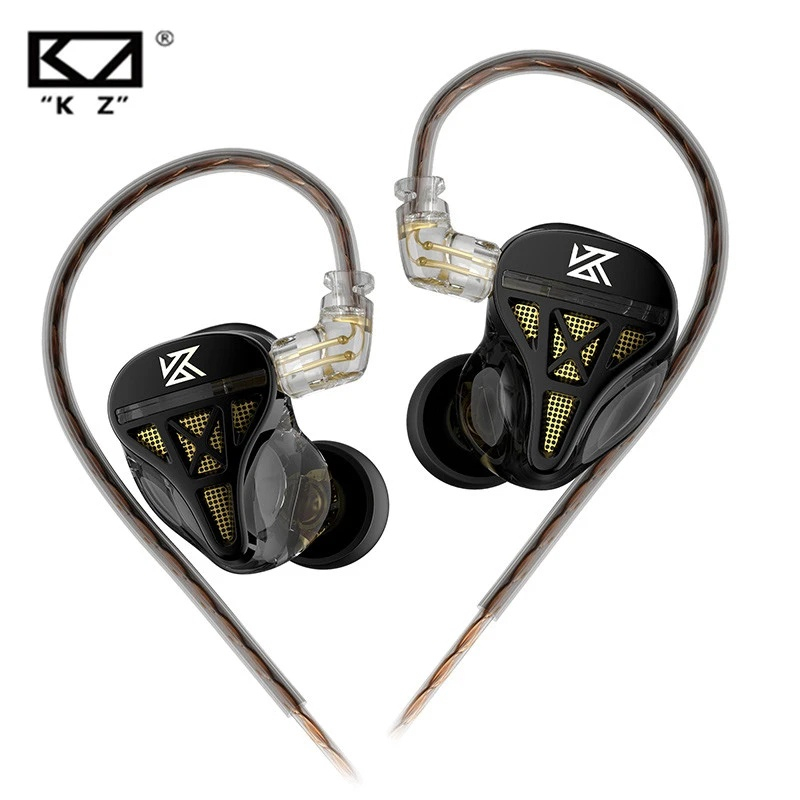 KZ DQS หูฟังเบสหูฟัง In Ear Monitor หูฟังกีฬาเสียงรบกวน Cancelling HIFI ชุดหูฟัง DQ6 DQ6S ZSN PRO ED