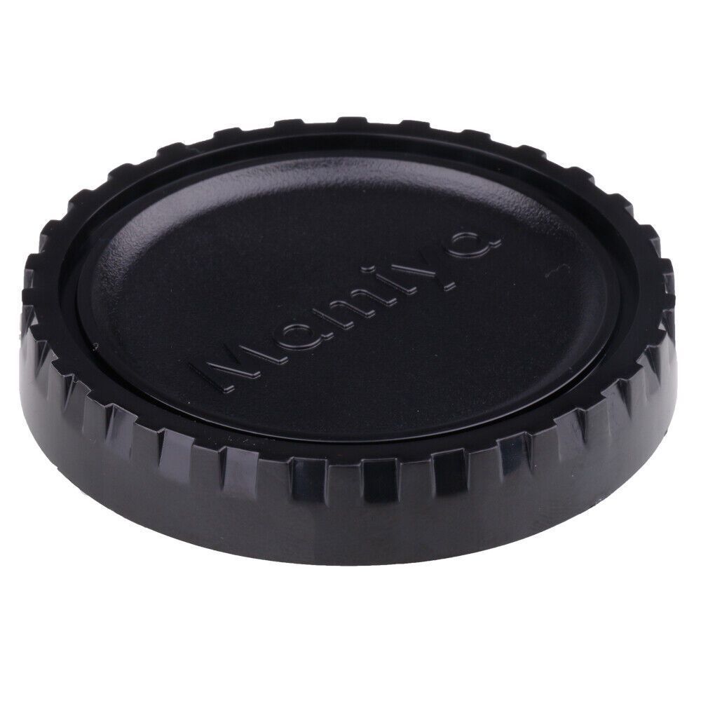ฝาครอบด้านหลังเลนส์กล้องสําหรับ Mamiya 645 M645 mount Medium Format พลาสติกสีดํา