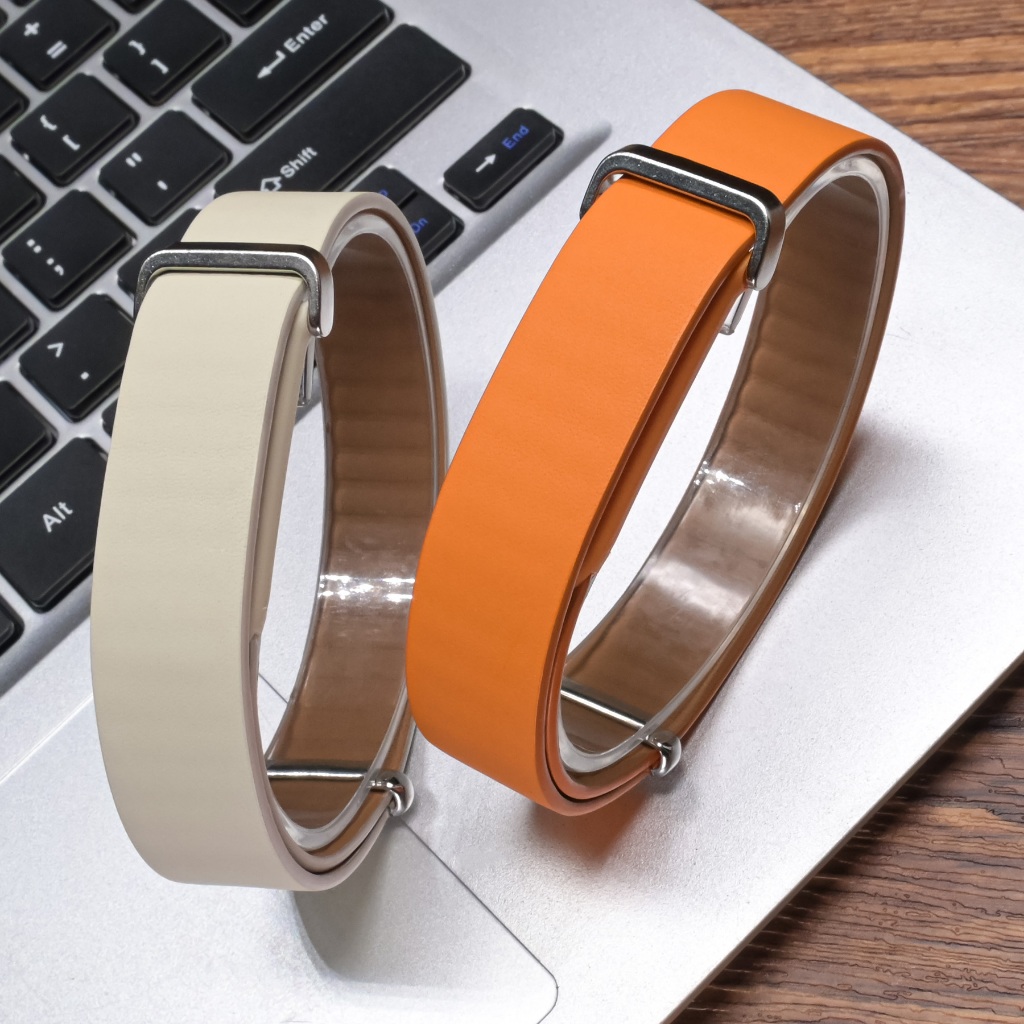 สายนาฬิกาหนังสําหรับ Google Fitbit Air สายรัดข้อมือธุรกิจสบายสร้อยข้อมือปรับอุปกรณ์เสริมสําหรับ Unisex