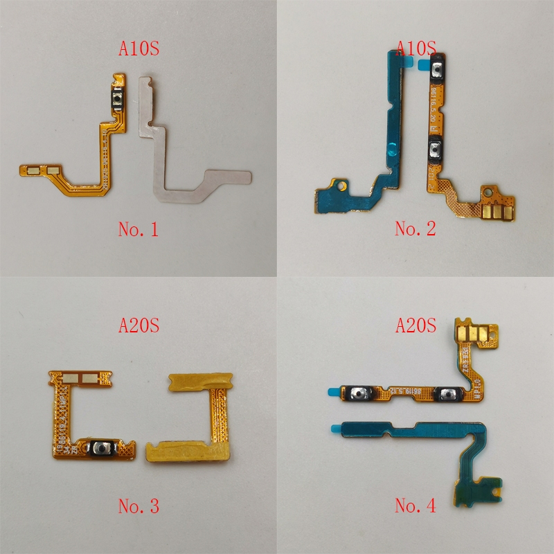 5-20 ชิ้นอะไหล่ซ่อมสําหรับ Samsung A10S A107 A107F A107F/DS A20S A207 A207F A207F/DS เปิด/ปิดปริมาณป