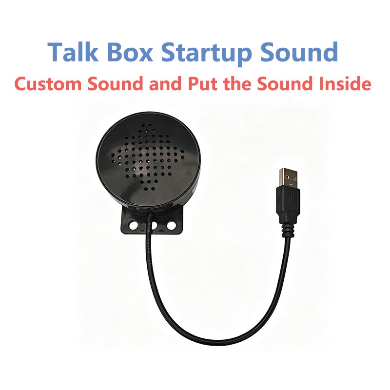 ETC JDM Talk Box DIY เสียงที่กําหนดเองใส่ภายในเสียง USB Powered Plug and Play ขนาดเล็กและดังสําหรับร
