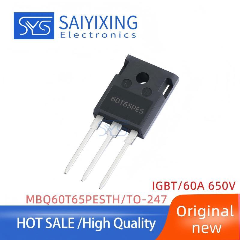 2PCS ใหม่ 60T65PES TO-247 IGBT หลอดเดี่ยว MBQ60T65PESTH 60T65 IGBT