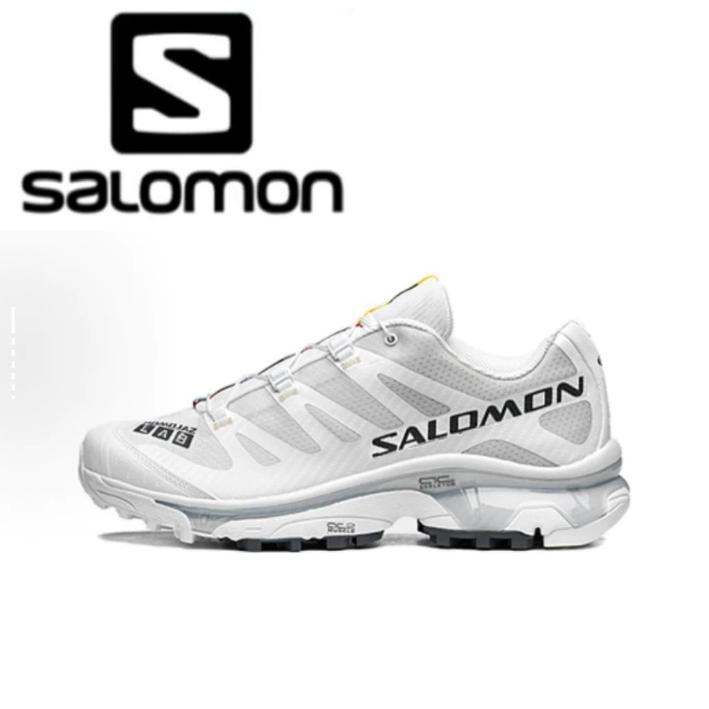 现货 COD SALOMON XT-4 สําหรับผู้หญิงและผู้ชายรองเท้าเดินป่าสีขาว 36-45 ขนาด JDY