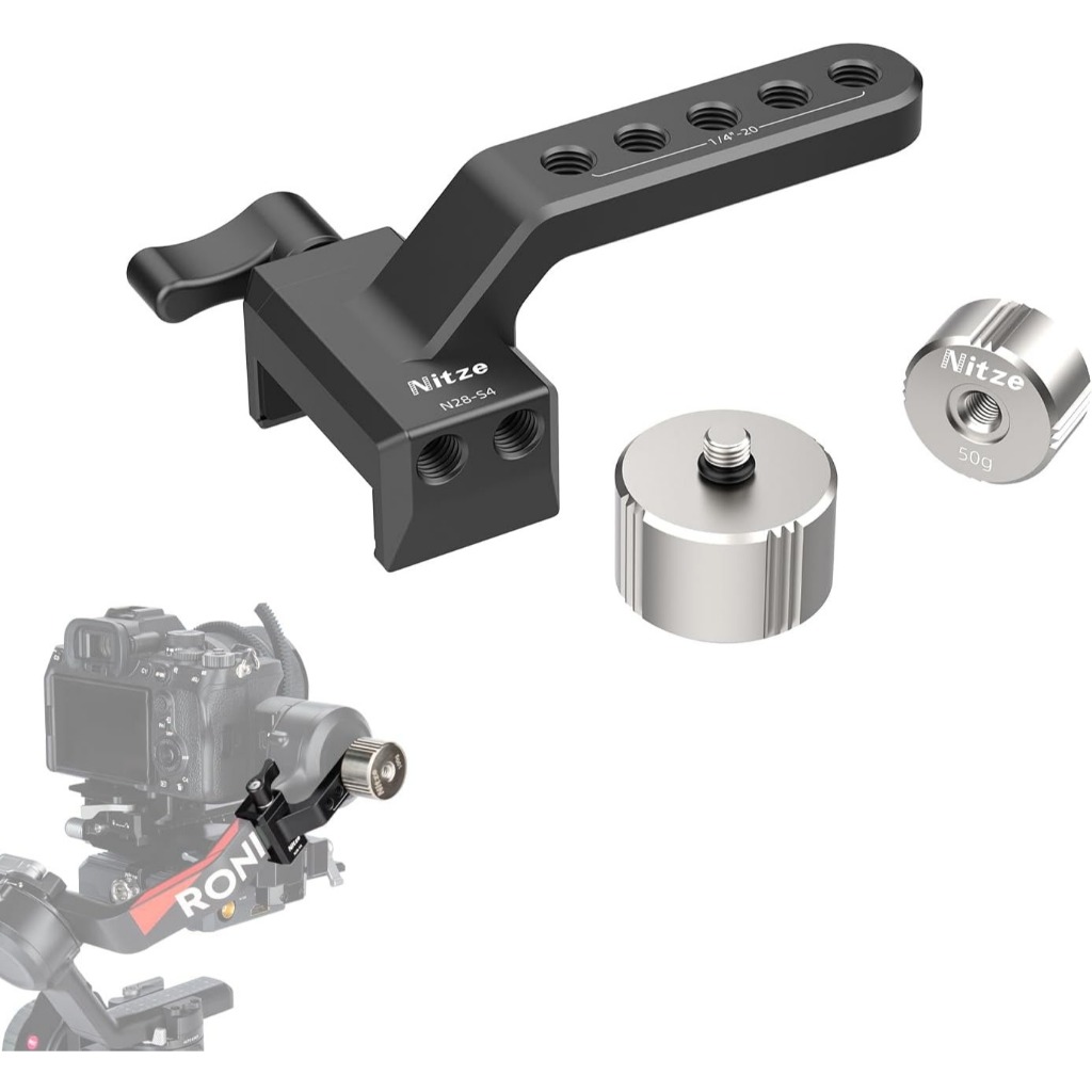 Nitze Counterweight Kit สําหรับ DJI RS 4 Pro/RS 4/RS 3 Pro/RS 3 - N28-S4