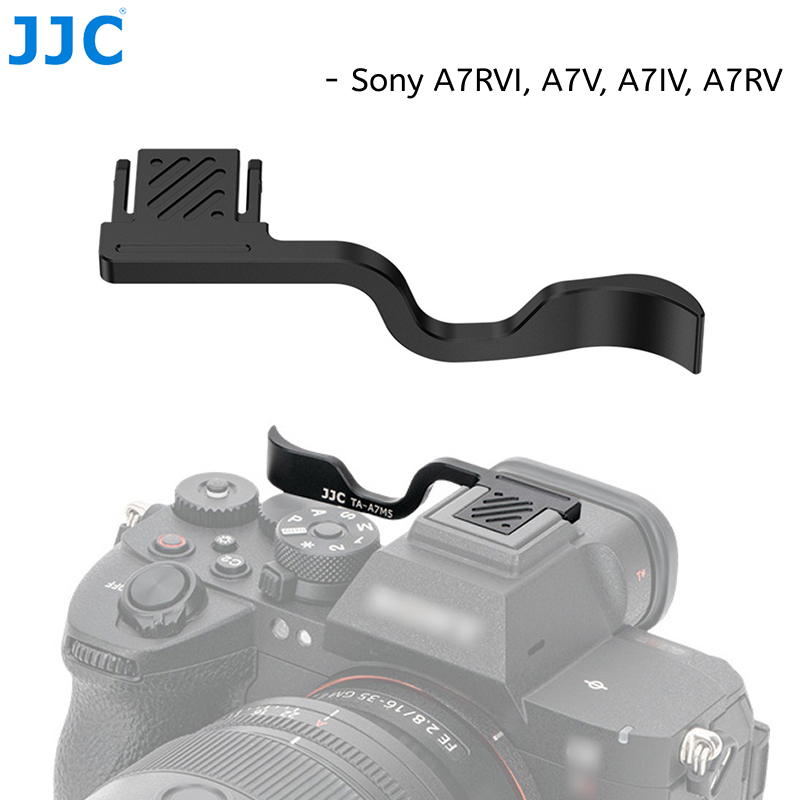 JJC Thumb Grip สําหรับ Sony A7R VI / A7R6 / A7 V / A7 IV / A7R V / A7M5 / A7M4 / A7R5 กล้องโลหะที่วา