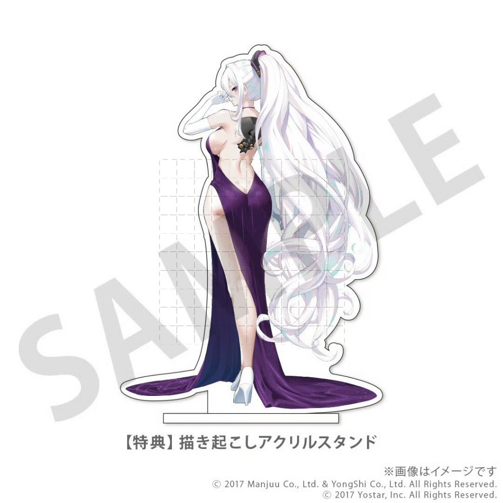 Azur Lane Eternal Oath Kearsarge Perseus Unzen อะคริลิค FanMade อะนิเมะจอแสดงผลคอลเลกชันรูป