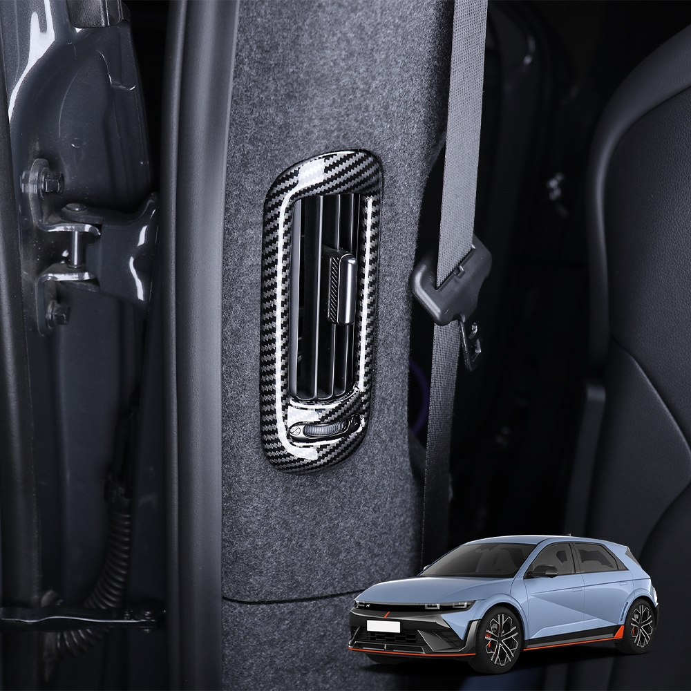 ด้านข้างและด้านหลัง Air Vent ฝาครอบ Trim Dashboard ตกแต่งภายในสําหรับ Hyundai IONIQ 5 / IONIQ 5 N 20