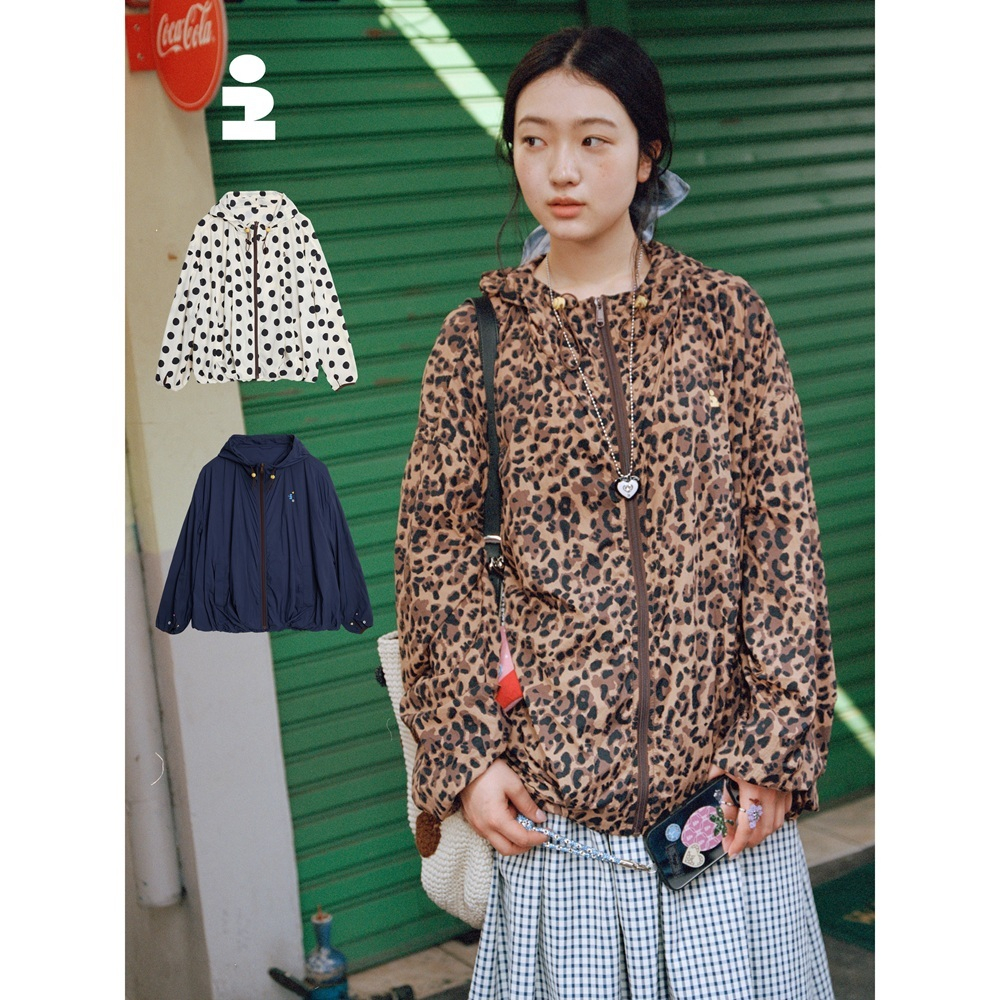 Tagi. Inspire Picnic Flower BudPleats Sun Protection Jacket แจ็กเก็ตกันแดดลายดอกตูมจับจีบสไตล์ปิกนิก