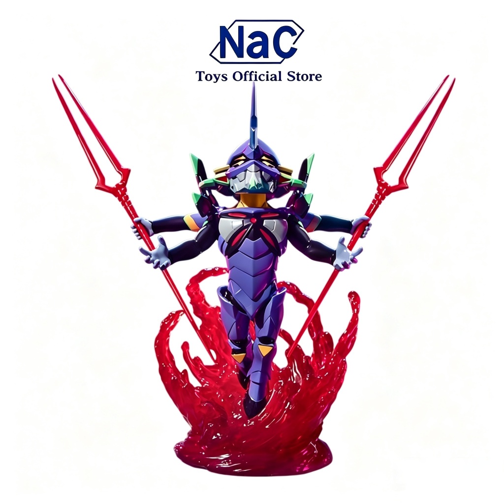 ของแท้ Funism Neon Genesis Evangelion EVA Completion Plan Vol.2 กล่องตาบอดรูปของเล่นแสดงเครื่องประดั