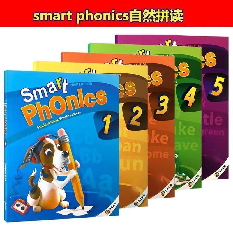 【Enlightenment children's English】 smart phonics  /Level 1, Level 2, Level 3, Level 4, Level 5 / STU
