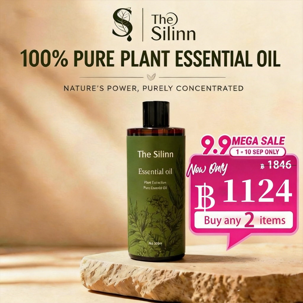 The Silinn [ Star Hotel Series] น้ํามันหอมระเหย 500ML การบําบัดน้ํามันหอมระเหยบริสุทธิ์ Pewangi Bilik