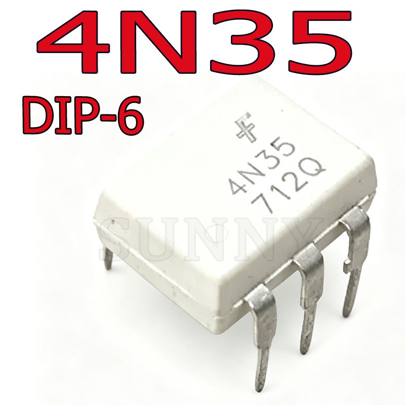 10 ~ 20PCS 4N35 4N35M 4N38 4N38M 4N37 Photoelectric Couplated คริสตัลยี่ห้อใหม่ Original In-Line DIP