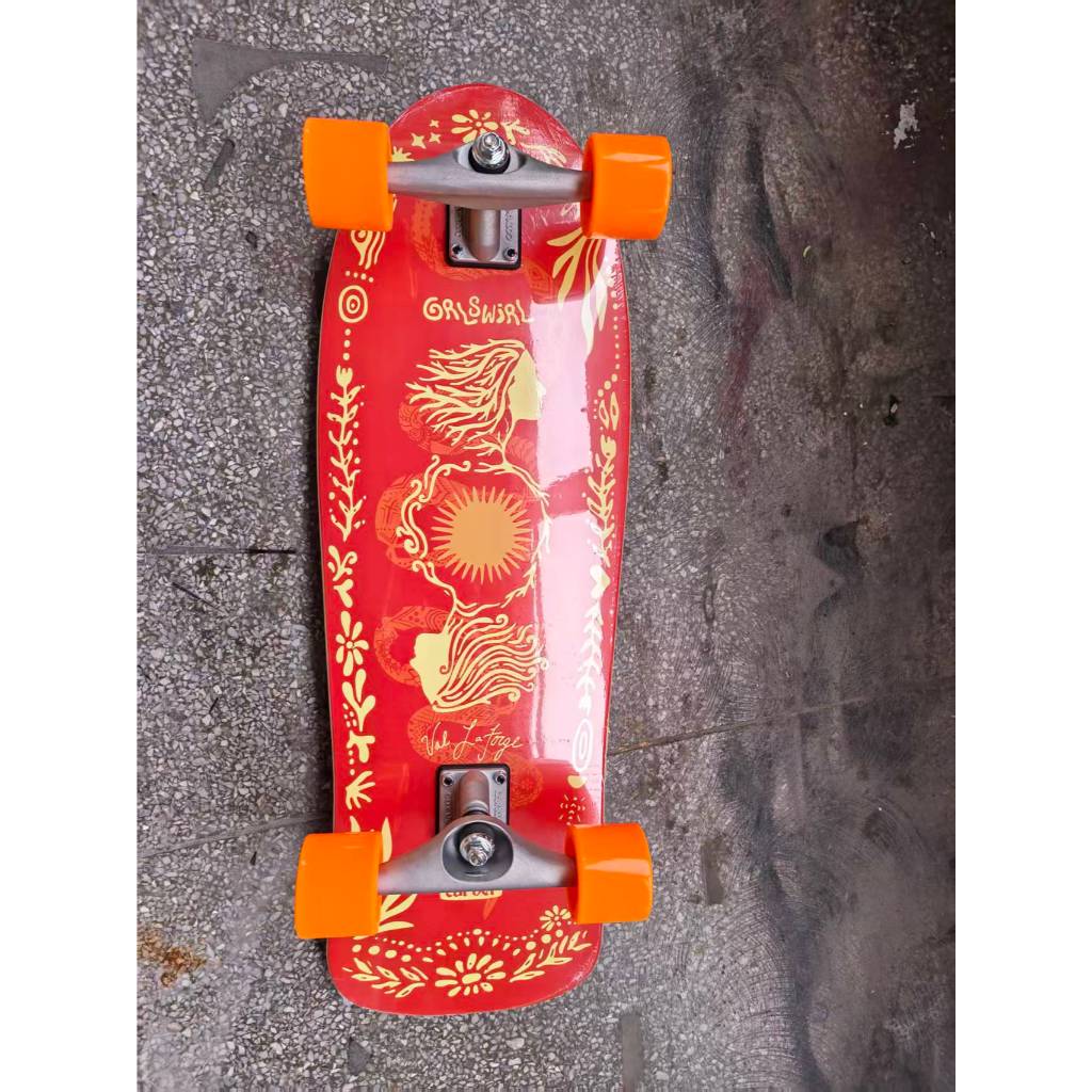 31*10INCH CARVER GIRL SURF SKATEBOARD CX4 TRUCK PRO SLIDE SURF ชุดสเก็ตบอร์ด