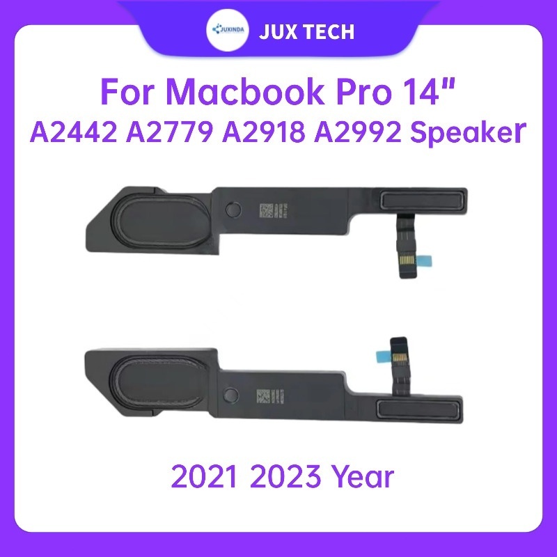 ใหม่ A2442 ลําโพงสําหรับ Macbook Pro 14 "A2442 A2779 A2992 ลําโพงลําโพง M1 M2 M3 2021 2023