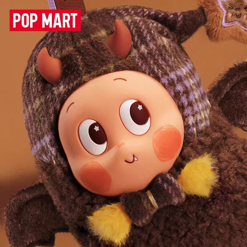 Pre-Sale ของแท้ POP MART Monster Bakery Series Starman หูฟังกระเป๋าอุปกรณ์ต่อพ่วงของขวัญ