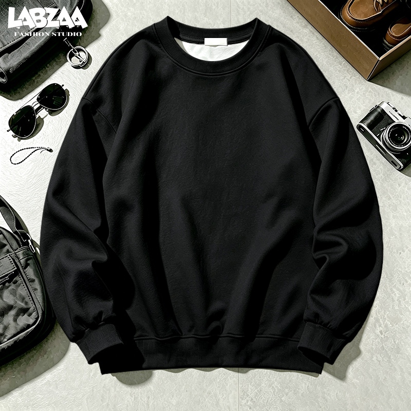 【จัดส่งตลอด 24 ชั่วโมง】LABZAA แนวอินเทรนสไตล์เกาหลี เสื้อฮู้ดคุณภาพสูง ใส่สบาย oversize ทันสมัยและเรียบง่าย ผ้าฝ้าย YGJ