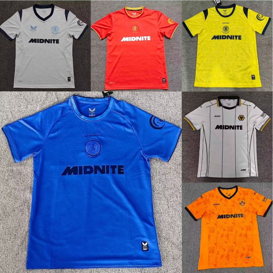2026-27 Middlesbrough & Wolves eSports Club Home/Away เสื้อฟุตบอลผู้ชาย S-4XL 1:1