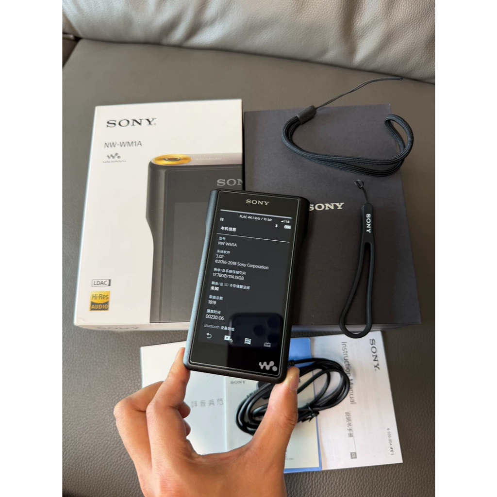 Sony NW-WM1A Walkman – ใหม่ 99% ครบชุด #HiResAudio #Walkman #Sony