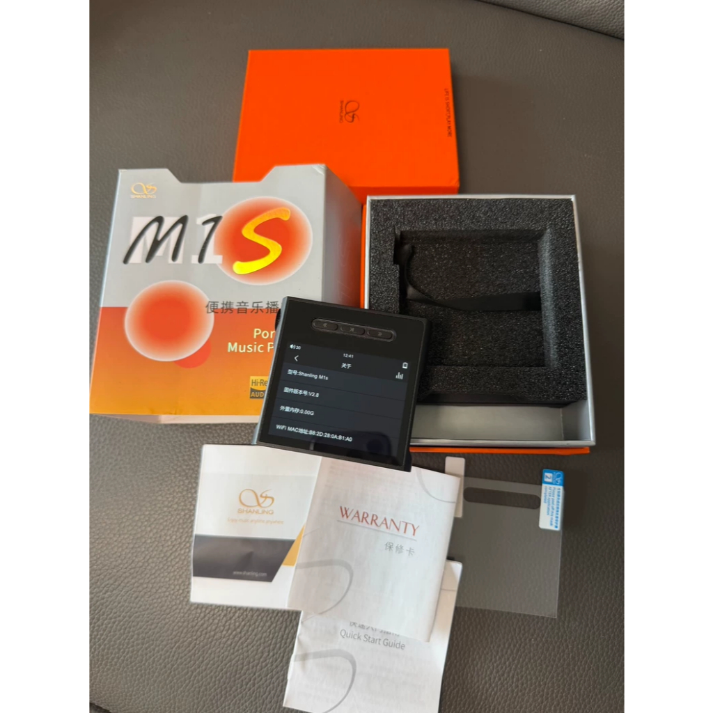 เครื่องเล่นเพลงดิจิตอล Shanling M1s – ใหม่ 95%, Full Set HiResAudio Shanling DigitalMusicPlayer