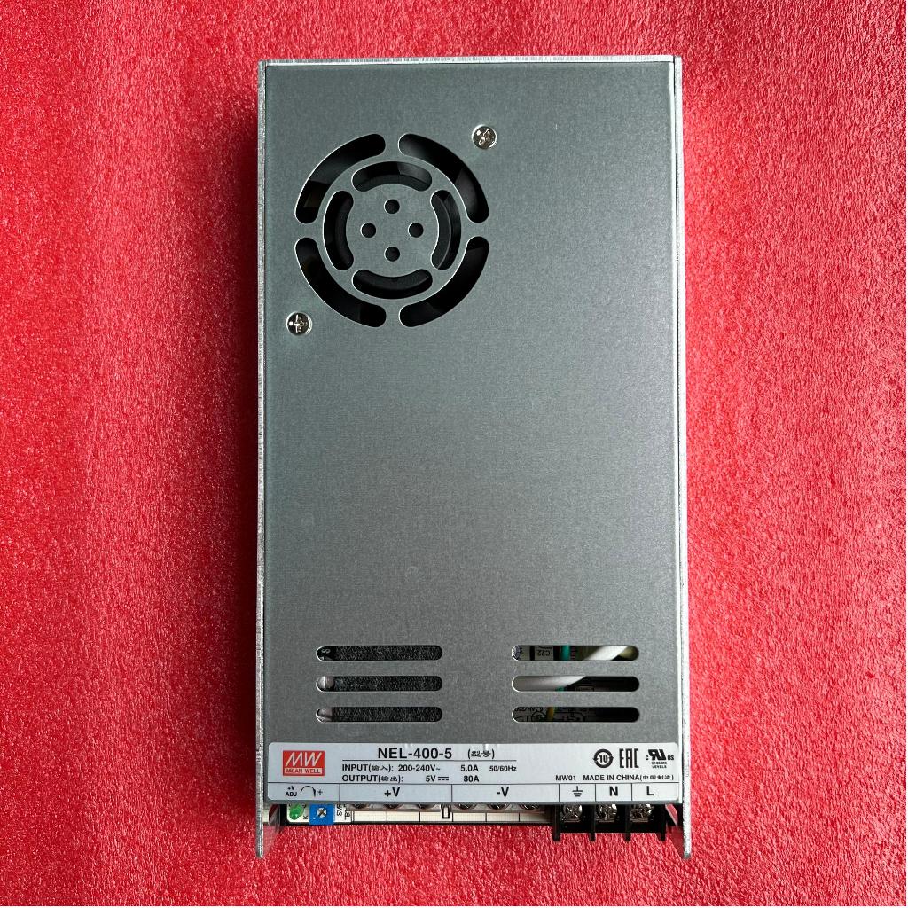 MEAN WELL NEL-400-5 5V 80A meanwell NEL-400 5V 400W เอาต์พุตเดี่ยว Switching Power Supply