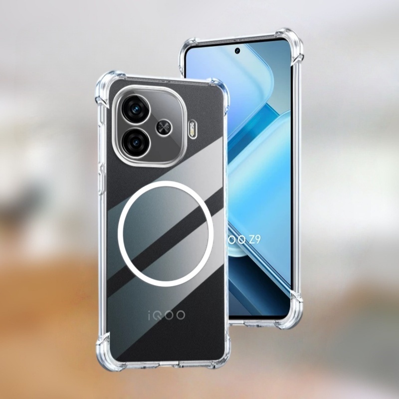 แม่เหล็กกันกระแทกสําหรับVivo iQOO Z11x Z11 Turbo Z10 Turbo Pro Plus 10 Lite 10X 10R Z9s Pro Z9 Turbo