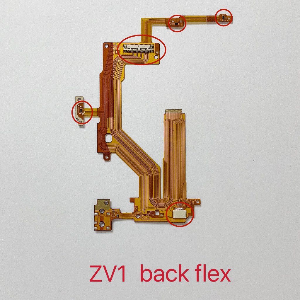 ใหม่ ZV1 ฝาหลัง Flex Cable สําหรับ Sony ZV1 ZV-1 กล้องด้านหลังสายอะไหล่ซ่อม
