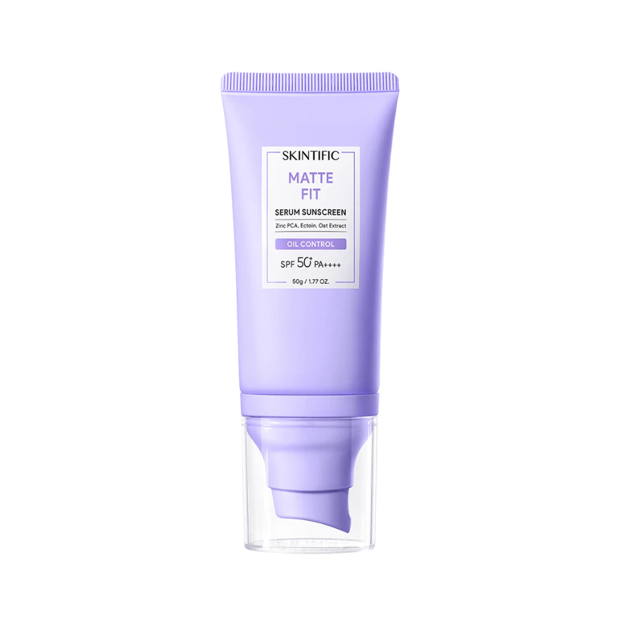 กันแดดเซรั่มควบคุมความมัน ผิวแมทตลอดวัน SKINTIFIC Matte Fit Serum Sunscreen SPF50+PA++++ 50ml ของแท้ พร้อมส่ง