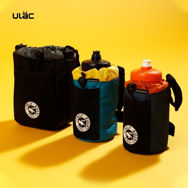 ULAC จักรยาน Handlebar Stem กระเป๋า 1L C-HOLD ขวดน้ําขี่จักรยานกระเป๋าจักรยานเครื่องมือกระเป๋าขี่ Touring Commuting