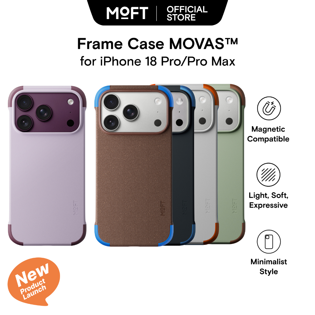MOFT Color-blocking Snap Phone Case -For iPhone 18pro max