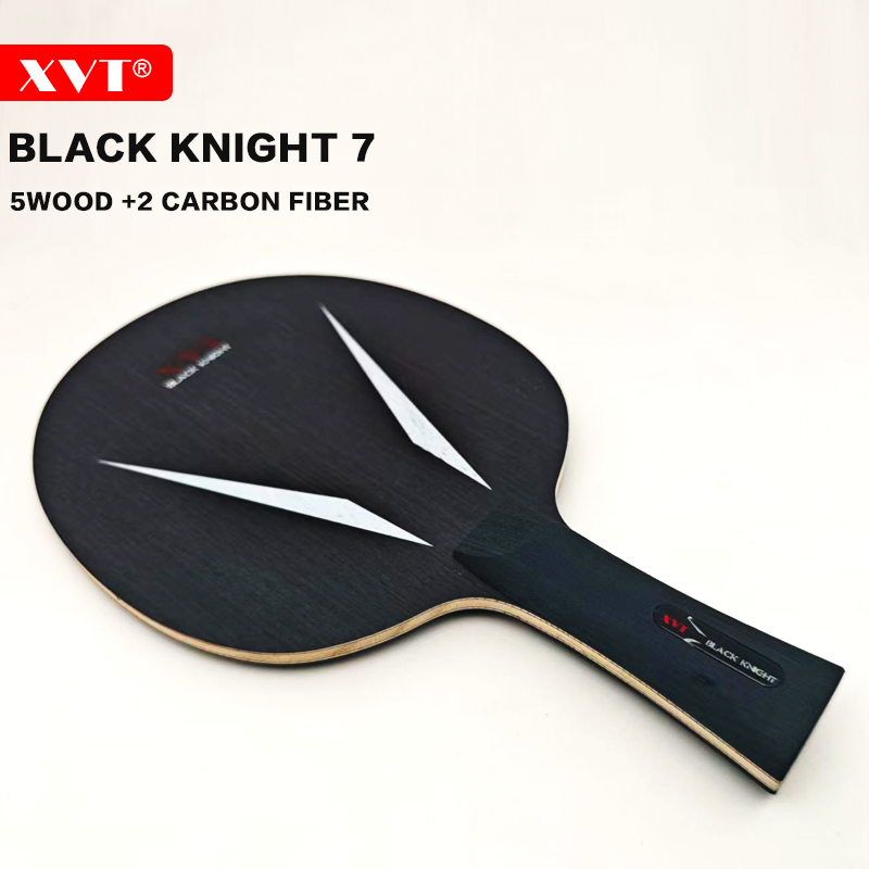 XVT Black Knight 7 Carbon Fiber Table Tennis Blade/ ใบมีดปิงปอง/ ไม้ปิงปอง