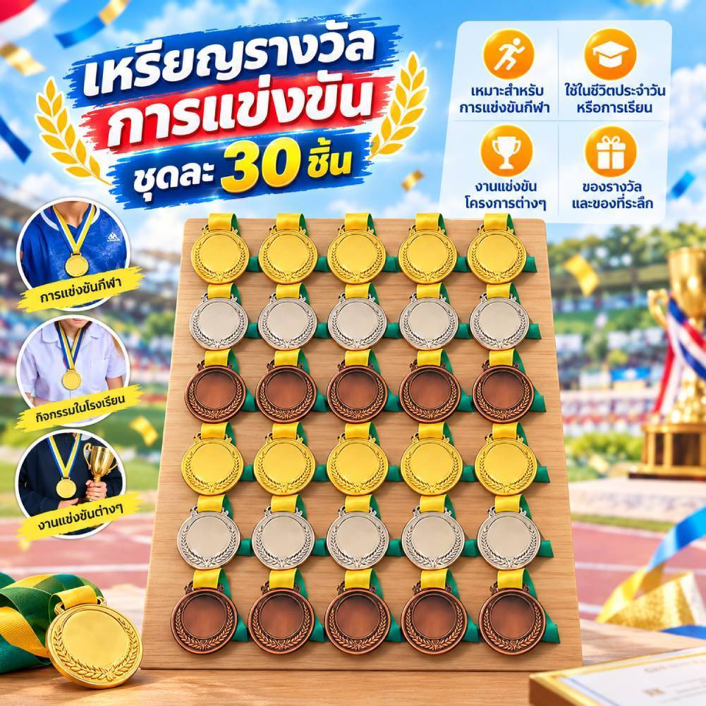 30ชิ้น2นิ้วทองเงินบรอนซ์รางวัลเหรียญสําหรับการแข่งขันกีฬาพรรค